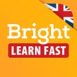 Programın simgesi: Bright - Learn English fa…
