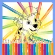 Puppy Super Dog Coloring Book