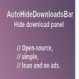 Иконка программы: AutoHideDownloadsBar