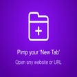 Icon of program: Pimp your 'New Tab'