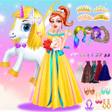 Иконка программы: Pony Horse Hair Game for …