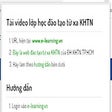 Programikonen: Tải video Đào Tạo Từ Xa K…