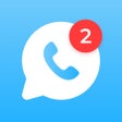 Ikona programu: SIMless - 2nd Phone Numbe…