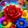 Иконка программы: Flower Mania: Blossom Blo…