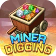 Miner Digging: Gem Collecting