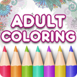 プログラムのアイコン：Adult Coloring Book Premi…
