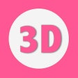 程序图标：奇趣3D文字 - 制作3D视频视频片头用图片制作视…