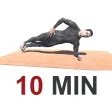 10 Min PLANKS Workout Challenge Free - Tone Abs