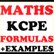 Kcpe Math Formulas  Examples
