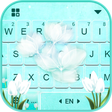 Icono de programa: Cyan Tulips Keyboard Them…