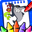 Programikonen: Zig and Sharko coloring g…