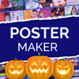 Иконка программы: Poster maker Flyer banner…
