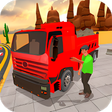 أيقونة البرنامج: Truck Driving Games Euro …