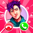 Иконка программы: 456 Fake Call Video Chat …