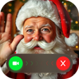 ไอคอนของโปรแกรม: Prank Video Call Santa Cl…