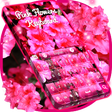 Programikonen: Pink Flowers Keyboard