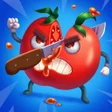 プログラムのアイコン：Hit Tomato 3D - Knife Mas…