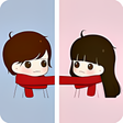 Icoon van programma: Cute Couple Love Wallpape…