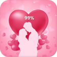ไอคอนของโปรแกรม: Love Calculator - Love Te…