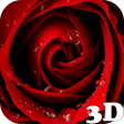 プログラムのアイコン：Blooming Rose 3D Wallpape…