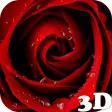 Blooming Rose 3D Wallpaper