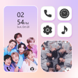 Programın simgesi: BTS Wallpaper Theme App I…
