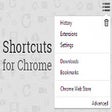Programikonen: Shortcuts for Chrome