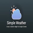 Symbol des Programms: Simple Weather