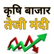 أيقونة البرنامج: कृषि बाजार तेजी मंदी - Kr…