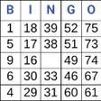 ไอคอนของโปรแกรม: Bingo Dashboard