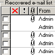 Ikon program: OE-Mail Recovery