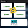 Symbol des Programms: LIC Agent Diary