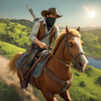 أيقونة البرنامج: Wild West Cowboy Horse Ri…