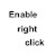 Programikonen: Enable right click