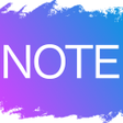 Ikon program: Note widget