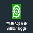 أيقونة البرنامج: WhatsApp Web Sidebar Togg…