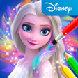 Icon of program: ディズニーのぬりえ マジックペン アナ雪ラプンツェルほか