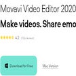 Ícone do programa: Movavi Video Editor 2020