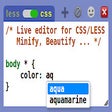 Icon of program: Live editor for CSS, Less…