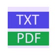 TXT to PDF icon