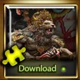 lord narasimha jigsaw puzzle icon