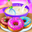 أيقونة البرنامج: Donut Maker Bake Cooking …