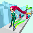 Programikonen: Sky Skate Long Hair Race …