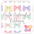 Cute Colorful Ribbons Theme