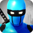 Programın simgesi: Blue Ninja : Superhero Ga…