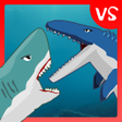 Symbol des Programms: Megalodon Fights Mosasaur…