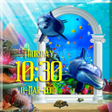 Biểu tượng của chương trình: Aquarium digital clock li…