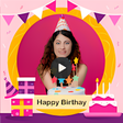 Icono de programa: Happy birthday video make…