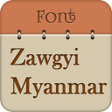 プログラムのアイコン：Zawgyi Myanmar Fonts Free