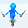 ไอคอนของโปรแกรม: Swordsman Hit And Run
